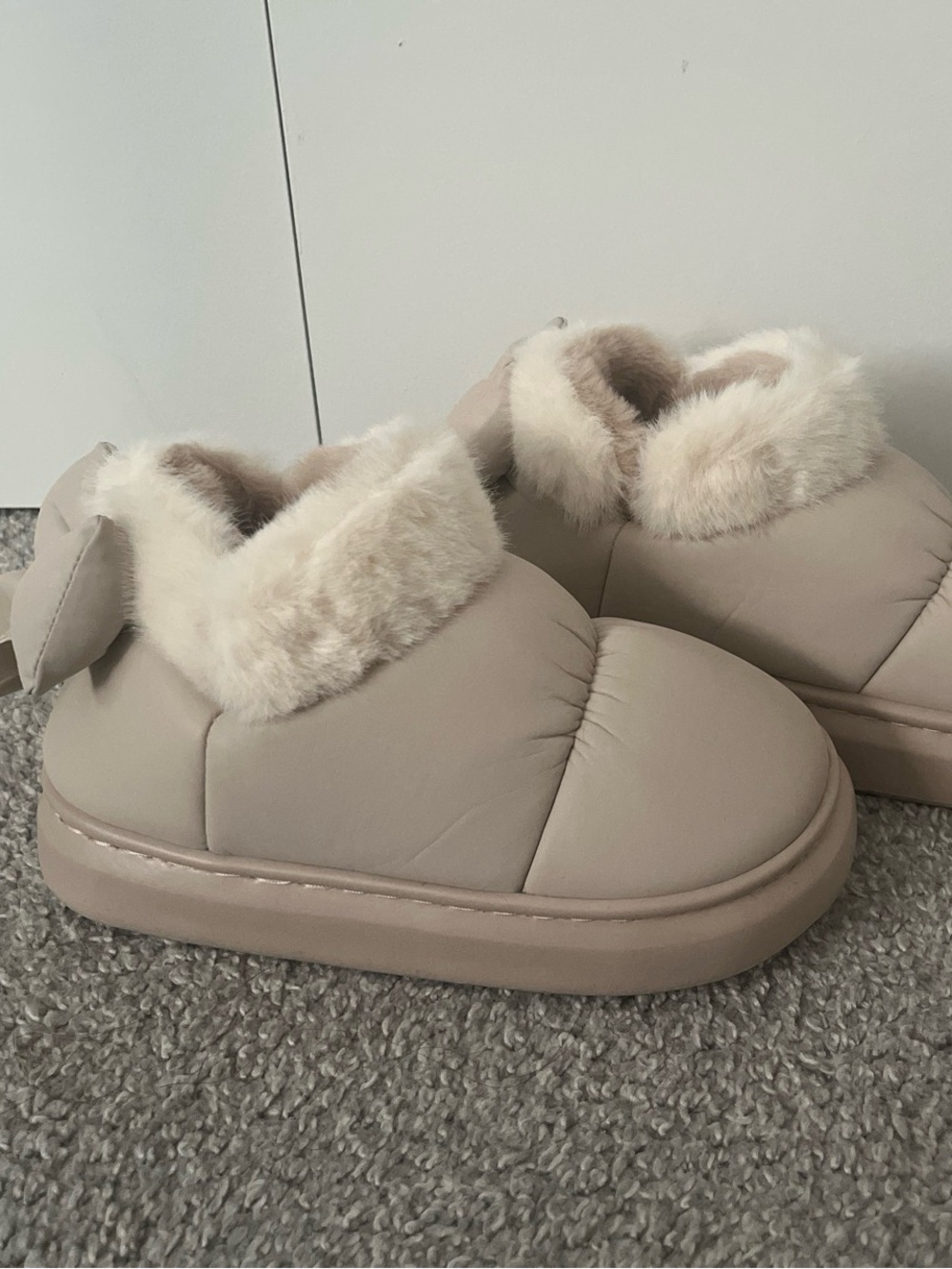 Plush Faux-Fur Lined Women's Boots